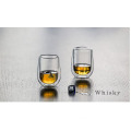 Handgemachte Doppelwand Whisky-Glas-Wasser-Becher für Großhändler